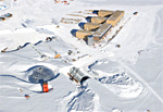 Link to Antarctic Photo Library; South Pole Station Aerial Photo