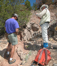 USGS ESP Team research scientist at work