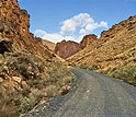 image of desert road processed by Shadow lluminator