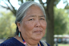 Older Native American woman.