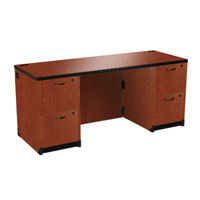 H6624CB2FKH2F - Harmony 66 in. File/Kneehole/File Credenza