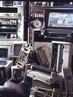 Photo of electronic waste