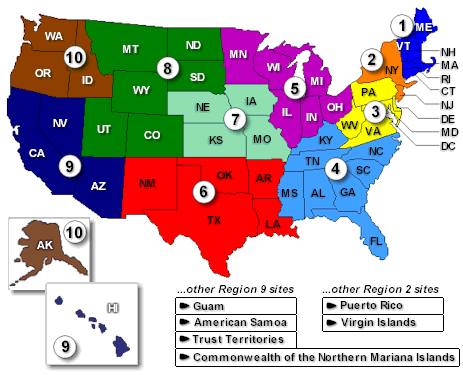 US map