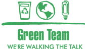 Graphic of Green Team logo.