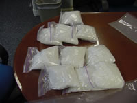 photo of methamphetamine seizure