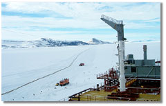 view from tanker deck