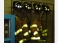 Photo shows New York City firefighters' equipment.