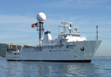 Photo of Okeanos Explorer. Click for larger image.