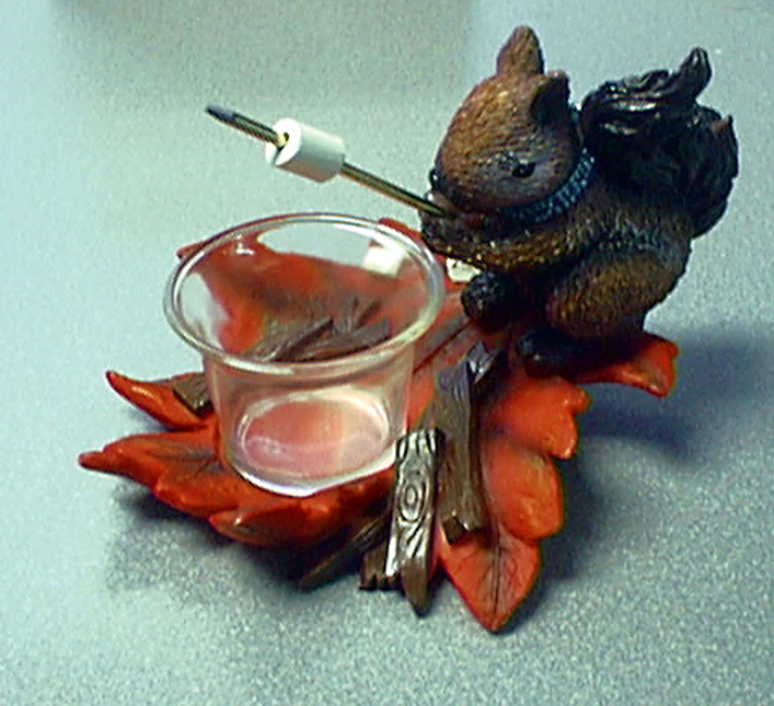 Picture of Squirrel Candle Holder