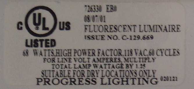 Picture of UL Label