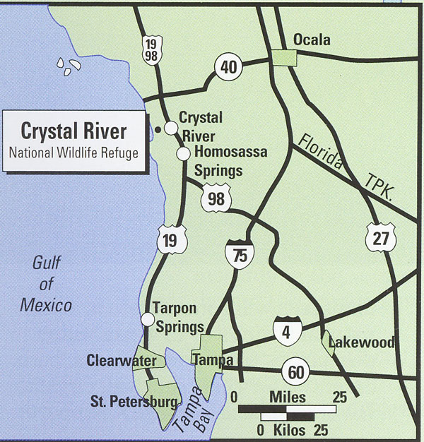 Chassahowitzka Map