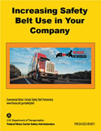 Incresing Safety Belt Use in your Company