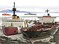 Ships at McMurdo Station in January 2005