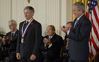 Photo of 2007 National Medal of Science Awardee Leonard Kleinrock.