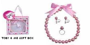 Picture of recalled TOBY & ME jewelry set