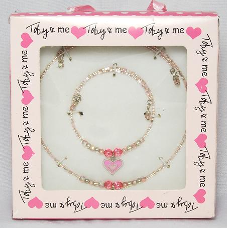 Picture of recalled TOBY & ME jewelry set