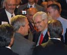 President Bush with Under Secretary Dorr