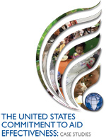 Cover of the USAID publication 'The United States Commitment to Aid Effectiveness' - Click to download
