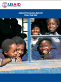 Cover of the Agency Financial Report (AFR) for FY 2007 - Click to read this publication