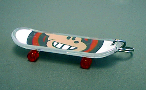 Skateboard Keychain