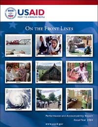 Cover of FY 2004 Performance and Accountability Report