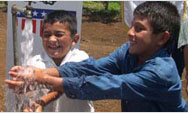 The children of Montecillos now have access to clean water - Click to read this story