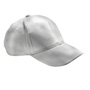 Cotton Twill Cap, Silver