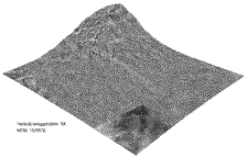 prespective scene of this area, based on ortho image and digital elevation model