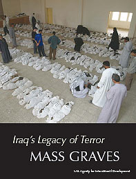 Cover of the USAID report, 'Iraq's Legacy of Terror: Mass Graves' - Click to download report