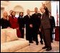 President George W. Bush talks with members of the Boys and Girls Club of America Youths of the Year in the Oval Office Wednesday, September 25, 2002. Donald Smith, (second from right) a 12-year member of Boys and Girls Clubs of the East Valley in Tempe, Ariz., was named National Youth of the Year by Boys & Girls Clubs of America at a Congressional Breakfast this morning.  