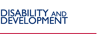 disability and development