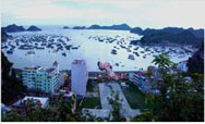 Cat Ba Island, once a sleepy fishing village, is now a resort town - Click to read this story