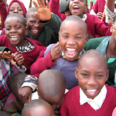 School children in Zimbabwe