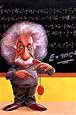 Einstein cartoon