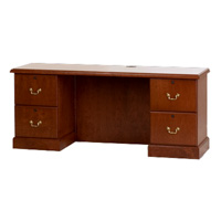 S682009 - Symphony 68 in. File/Kneehole/File Credenza