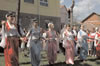 Students from Musa Zajmi School perform a traditional Turkish dance