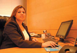 Nadia Naber with Jordan’s Ministry of Information and Communications Technology Program Management Office.