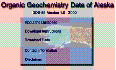 Organic Geochemistry Data of Alaska