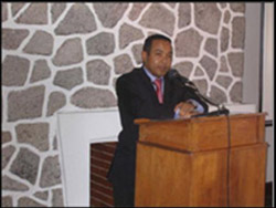 Alex Rafamantanantsoa, board member of Transparency International Madagascar.