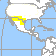 Map with area covered by US - Mexico Border Initiative highlighted