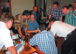 Photo: USAID provides cooperative development training to a group of vegetable growers in Ukraine.
