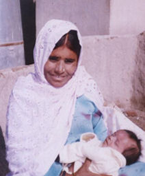 Basra Bibi, a resident of Dera Ghazi Khan in Punjab