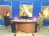 Katilin Popov, private enforcement agent and journalists Diana Tusheva and Vassil Chobanov in a televised discussion on the public image of private enforcement agents