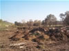 Composting site near a Bulgarian village