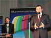 The President of Chuvash Republic, Nikolay Fedorof, addressing the festival participants