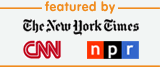 Featured in New York Times, NPR, CNN