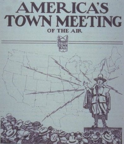 Town Meeting flyer