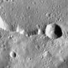 Elysium Mons Volcano - Detail of Southern Caldera Wall and Floor