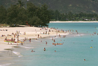 Photo of people on beach