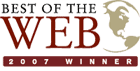 Best of the Web 2007 Award Winner